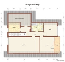 550,00 EUR Kaltmiete, ca.  80,00 m² Wohnfläche in Wächtersbach (PLZ: 63607) Main-Kinzig-Kreis