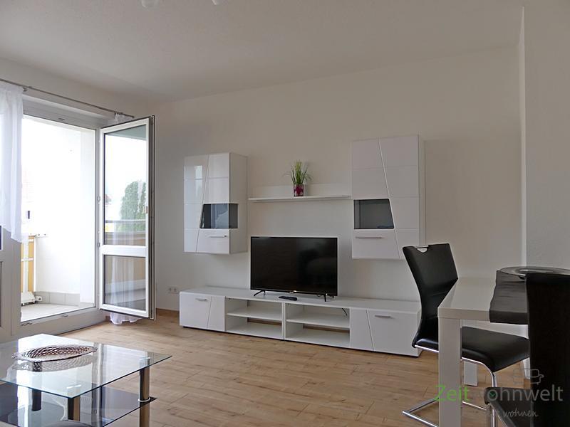 (EF0535_M) Dresden: SeidnitzDobritz, neu sanierte und neu möblierte 2-Zimmer-Wohnung mit Balkon, WLAN vorhanden