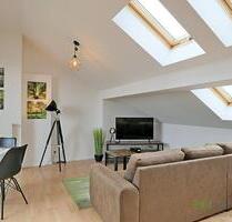 (EF0636_M) Dresden: Friedrichstadt, wunderschönes möbliertes Apartment mit Dachbalkon, WLAN, und Full-Service inklusive