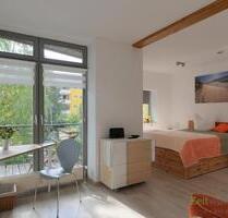 (EF1190_M) Dresden: SeidnitzDobritz, geniales modernes Apartment mit Balkon im ruhigen Hinterhaus