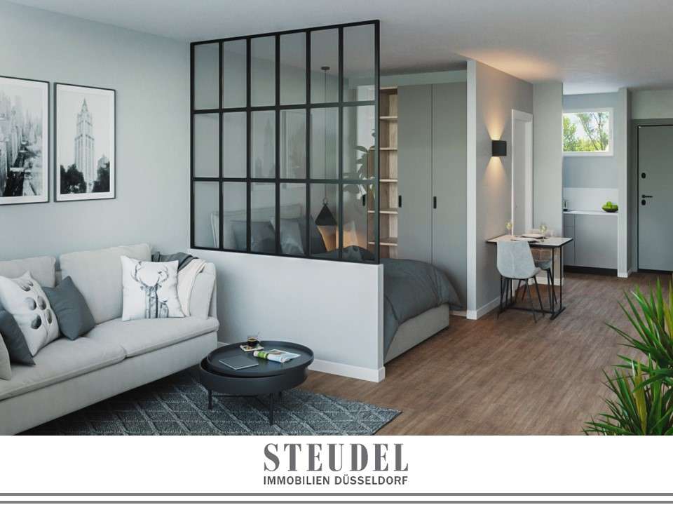 Wohnung zum Mieten in Düsseldorf 1.190,00 € 40 m²