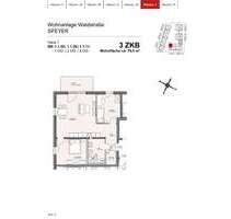 Wohnung zum Mieten in Speyer 540,67 € 79.5 m²