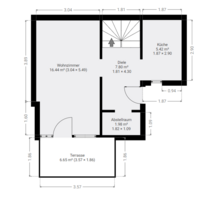 Wohnung zum Mieten in Weißenthurm 675,00 € 57 m²