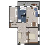 Wohnung zum Mieten in Coswig 529,00 € 75.5 m²