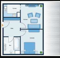 Wohnung zum Mieten in Chemnitz 280,00 € 41.2 m²