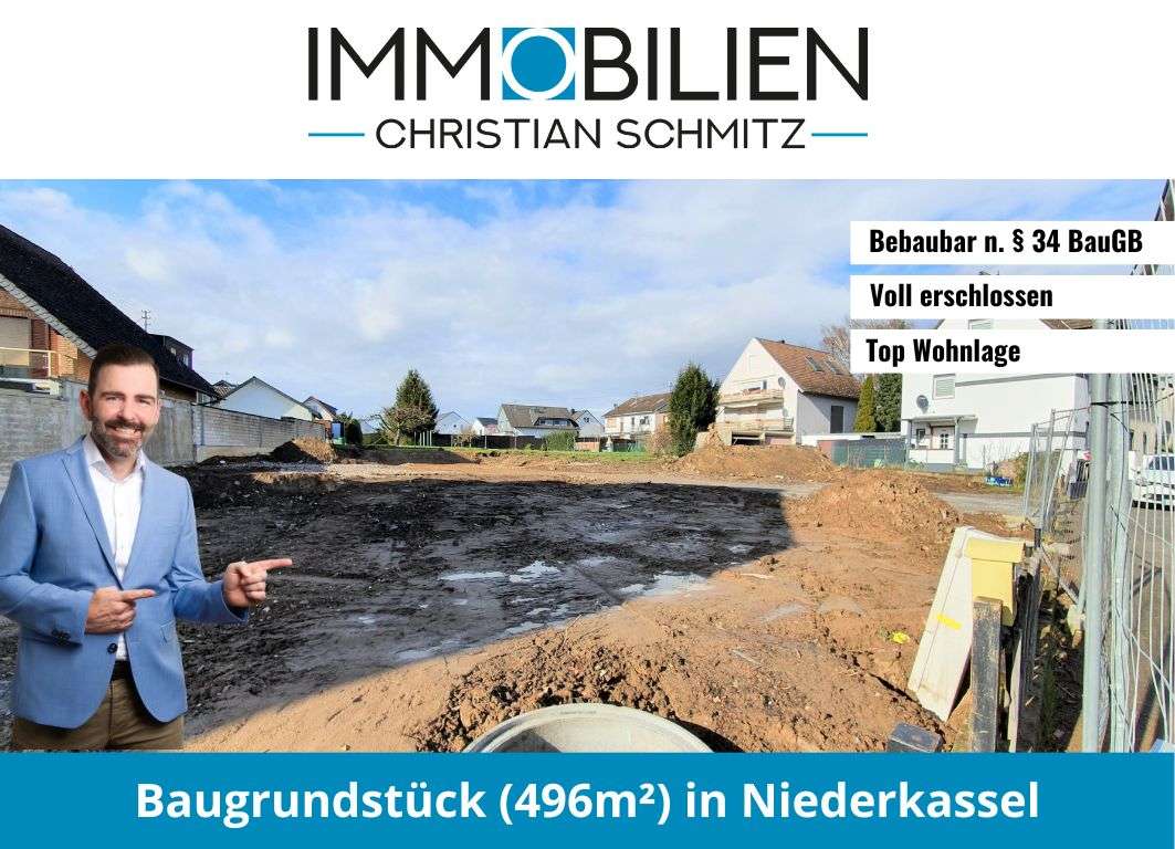 Grundstück zu verkaufen in Niederkassel 285.000,00 € 496 m²