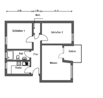 Wohnung zum Mieten in Bremen 820,00 € 70 m²