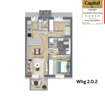 Wohnung zum Kaufen in Hilpoltstein 352.563,00 € 70 m²
