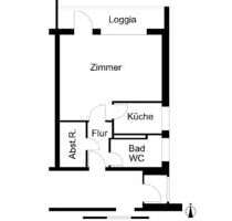 Wohnung zum Mieten in Bremerhaven 218,00 € 33.6 m²