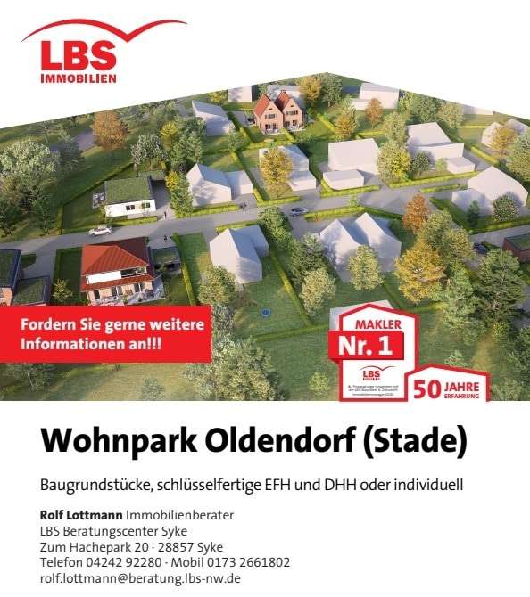 Grundstück zu verkaufen in Oldendorf 67.200,00 € 448 m²