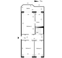 Wohnung zum Mieten in Magdeburg 440,00 € 71.45 m²