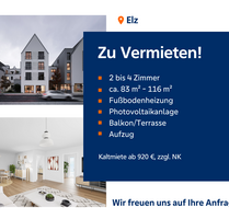 Wohnung zum Mieten in Elz 920,00 € 83 m²