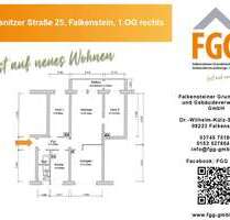 Wohnung zum Mieten in Falkenstein 400,00 € 71 m²