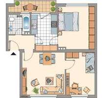 Wohnung zum Mieten in Duisburg 549,00 € 69 m²
