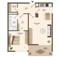 Wohnung zum Kaufen in München 299.950,00 € 62.52 m²
