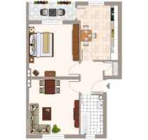 Wohnung zum Mieten in Mönchengladbach 589,00 € 60.43 m²