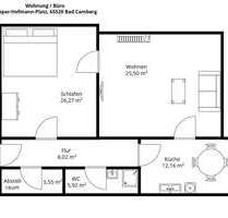 Wohnung zum Mieten in Bad Camberg 740,00 € 75 m²