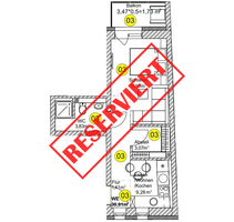 Wohnung zum Kaufen in Fridingen an der Donau 104.000,00 € 30.91 m²