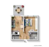 Wohnung zum Kaufen in Bingen am Rhein 236.600,00 € 45.5 m²