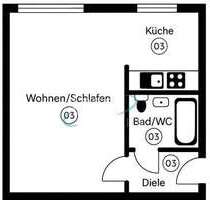 Wohnung zum Kaufen in Leipzig 90.000,00 € 31.53 m²