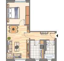 Wohnung zum Mieten in Gelsenkirchen 369,00 € 47.16 m²