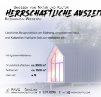 Grundstück zu verkaufen in Königshain-Wiederau 105.000,00 € 3000 m²