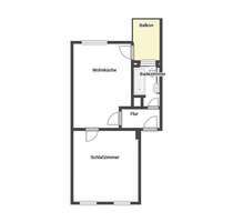 Wohnung zum Mieten in Dortmund 379,00 € 38.34 m²