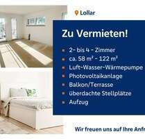 Wohnung zum Mieten in Lollar 885,00 € 72.38 m²