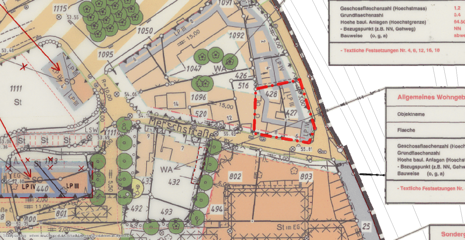 Grundstück zu verkaufen in Lünen 137.250,00 € 549 m²
