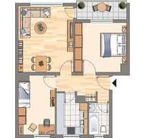 Wohnung zum Mieten in Dortmund 528,00 € 65 m²