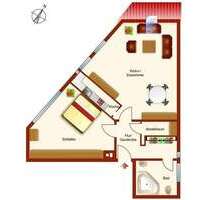 Wohnung zum Mieten in LeonbergWürttemberg 1.050,00 € 77 m² - Leonberg/Württemberg