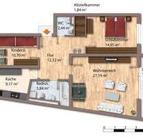 Wohnung zum Kaufen in Augsburg 289.000,00 € 88.72 m²
