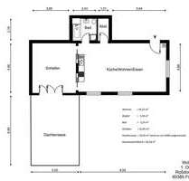 Wohnung zum Mieten in Frankfurt am Main 1.100,00 € 58 m²