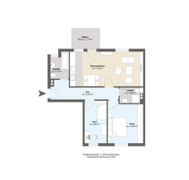 Wohnung zum Mieten in Nordhausen 525,00 € 75 m²