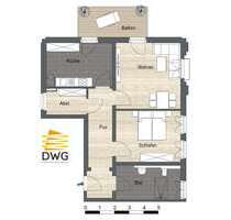 Wohnung zum Mieten in Dessau-Roßlau 816,00 € 81.59 m²