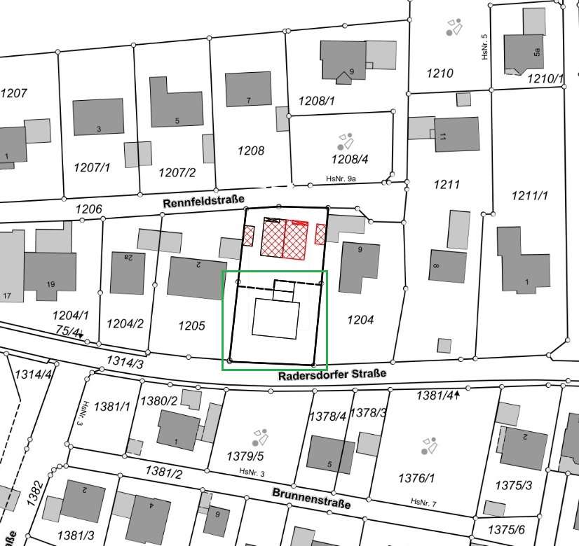 Grundstück zu verkaufen in Inchenhofen 249.000,00 € 539 m²
