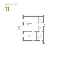 Wohnung zum Kaufen in Trier 329.700,00 € 58 m²