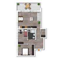 Wohnung zum Kaufen in Vöhringen 417.000,00 € 80.54 m²