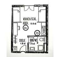 Wohnung zum Kaufen in Freiburg 125.000,00 € 28 m²