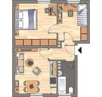 Wohnung zum Mieten in Wilhelmshaven 409,00 € 59.72 m²