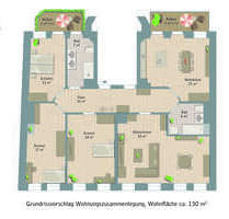 Wohnung zum Kaufen in Leipzig 341.094,00 € 130 m²