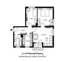 Wohnung zum Mieten in Bad Vilbel 850,00 € 60.72 m²