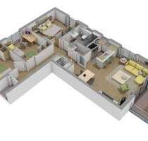 Wohnung zum Mieten in Offenbach am Main 1.392,00 € 87.1 m²