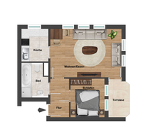 Wohnung zum Kaufen in Georgensgmünd 129.000,00 € 45.46 m²