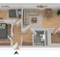 Wohnung zum Mieten in Rostock 540,00 € 63.5 m²