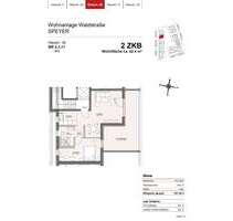 Wohnung zum Mieten in Speyer 424,52 € 62.43 m²