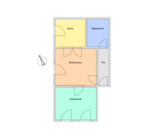 Wohnung zum Kaufen in Rostock 180.000,00 € 51 m²