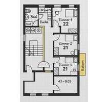 Wohnung zum Kaufen in Braunschweig 260.000,00 € 58 m²