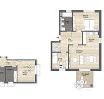 Wohnung zum Kaufen in Au i. d. Hallertau Seysdorf 425.000,00 € 83.85 m² - Au i. d. Hallertau / Seysdorf