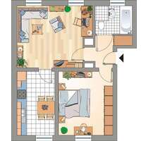 Wohnung zum Mieten in Gelsenkirchen 319,00 € 46.97 m²